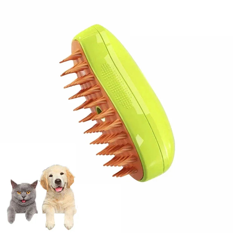 Self-Cleaning Deshedding Brush for Dogs & Cats | Water Mist