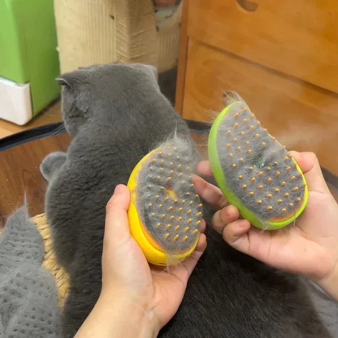 Self-Cleaning Deshedding Brush for Dogs & Cats | Water Mist