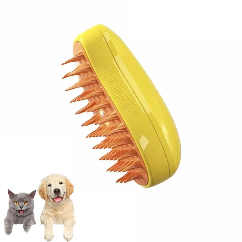 Self-Cleaning Deshedding Brush for Dogs & Cats | Water Mist