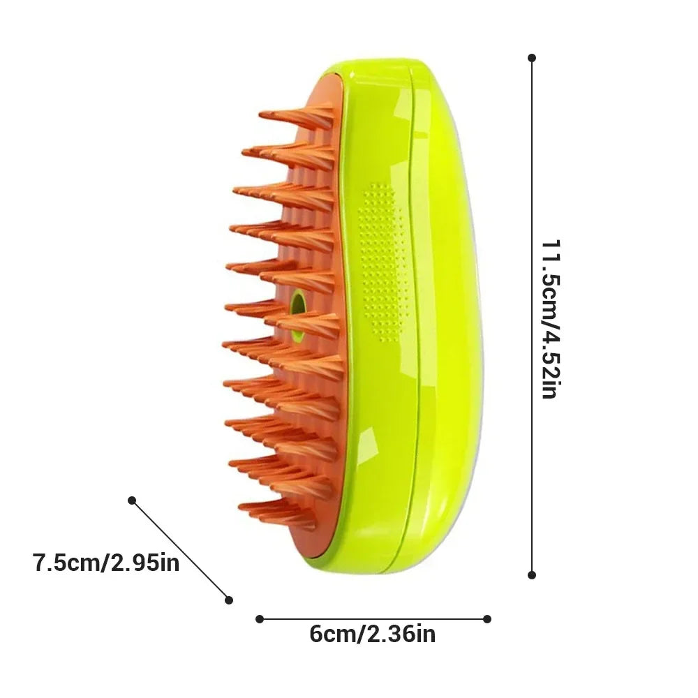 Self-Cleaning Deshedding Brush for Dogs & Cats | Water Mist