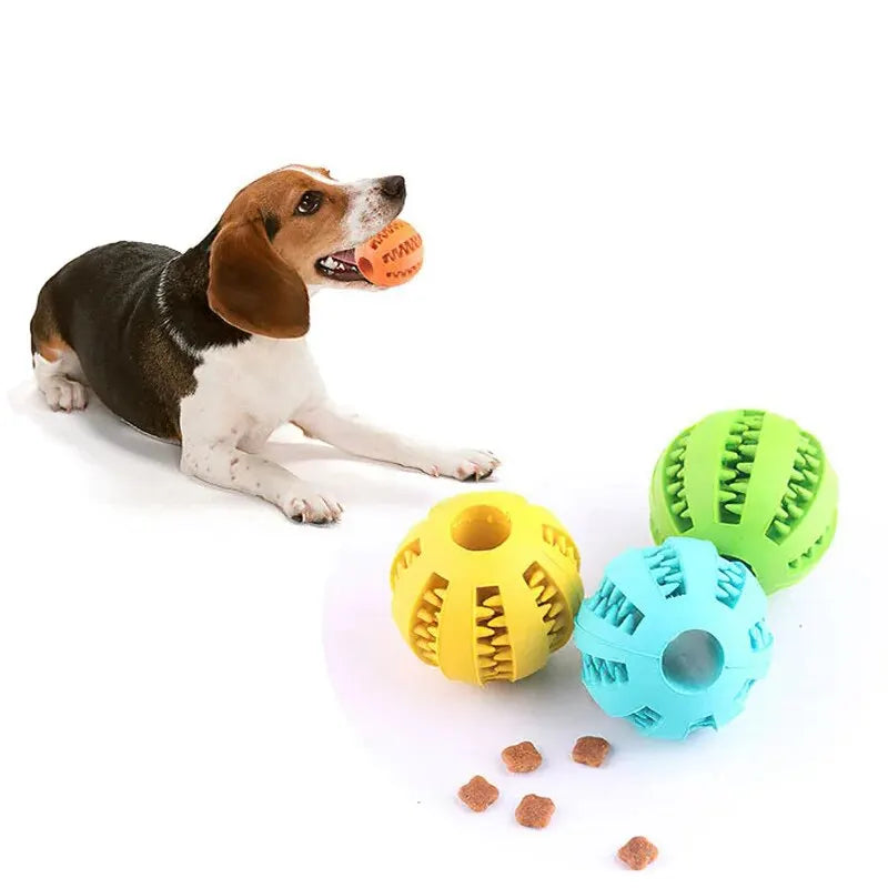 Treat-Dispensing Dog Chew Ball