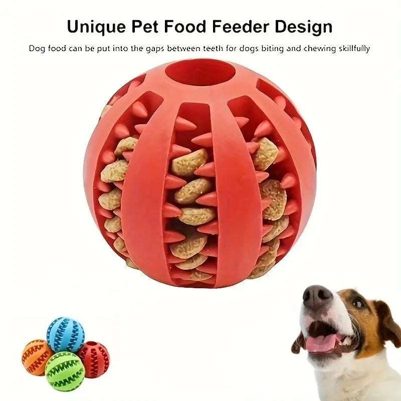 Treat-Dispensing Dog Chew Ball